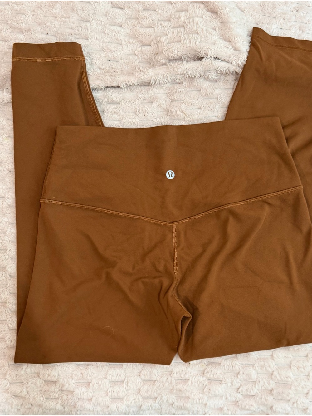 lululemon athletica Rust Brown High-Rise Leggings